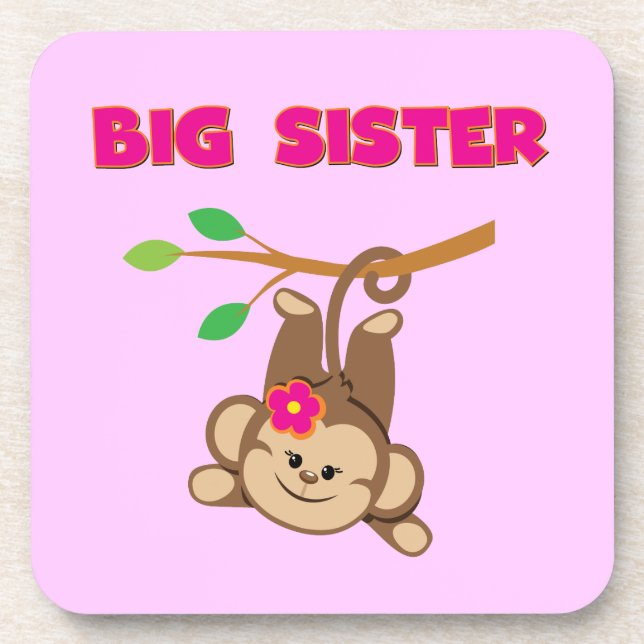 Monkey Big Sister Coaster (Front)