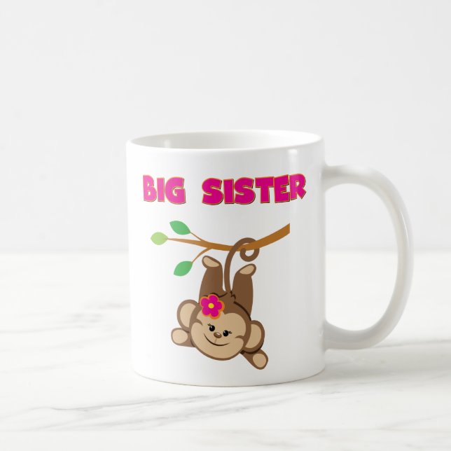 Monkey Big Sister Coffee Mug (Right)