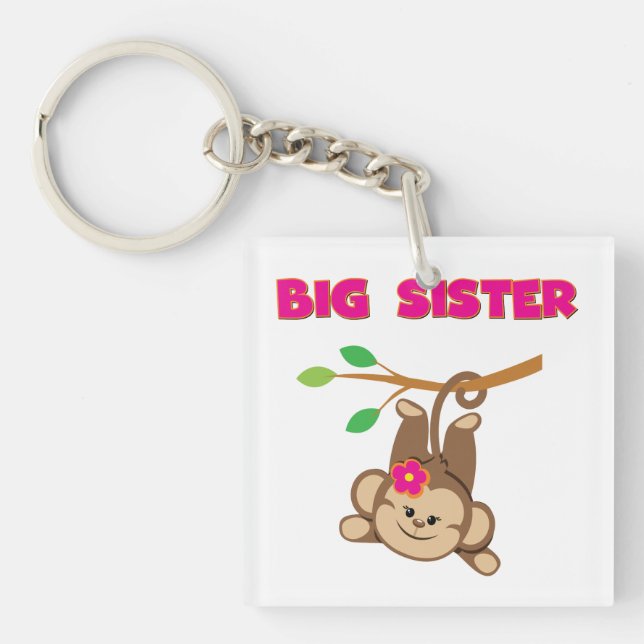 Monkey Big Sister Key Ring (Front)