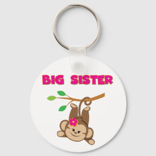 Monkey Big Sister Key Ring