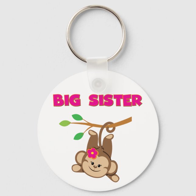 Monkey Big Sister Key Ring (Front)