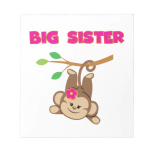 Monkey Big Sister Notepad