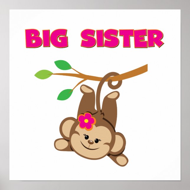 Monkey Big Sister Poster (Front)