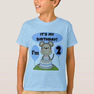 Monkey Birthday Boy 2nd Tshirts and Gifts