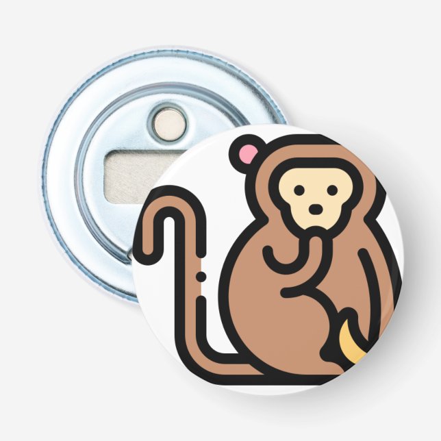 Monkey Bottle Opener (Front)