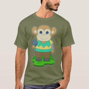Monkey Bowling Bowling ball T-Shirt