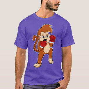 Monkey Boxer Boxing gloves Boxing T-Shirt