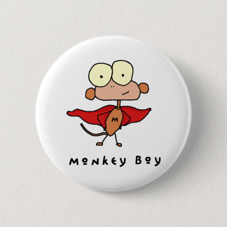 Monkey Boy Button