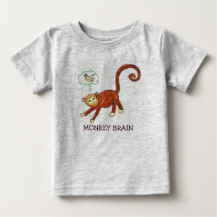 MONKEY BRAIN BABY T-Shirt