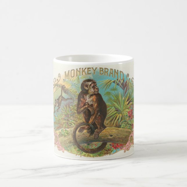 Monkey Brand Coffee Mug (Center)
