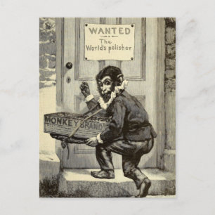 "Monkey Brand Soap Advertisement" Postcard
