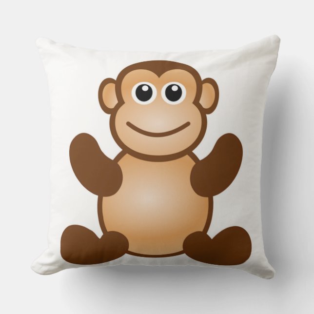 MONKEY BUSINESS CUSHION (Front)