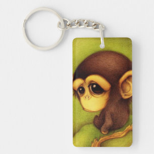 Monkey Business Key Ring