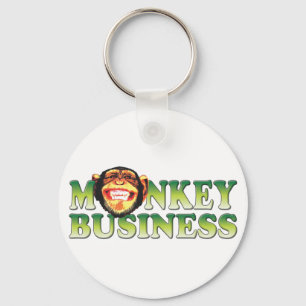 Monkey Business Key Ring