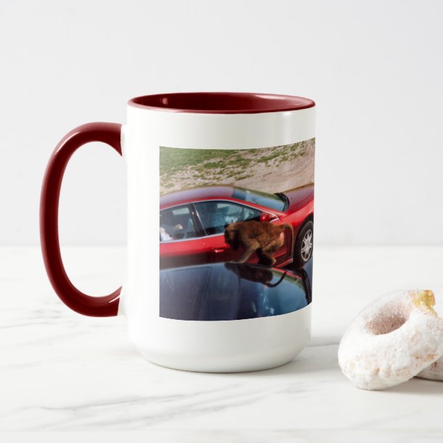 Monkey Business Mug (With Donut)