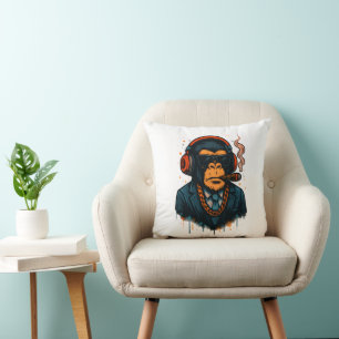 Monkey Business - The Boss of Monkey Classic Cushion