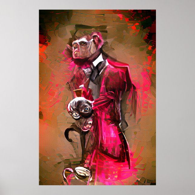 Monkey Butler Poster (Front)