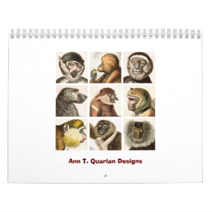 Monkey Calendar