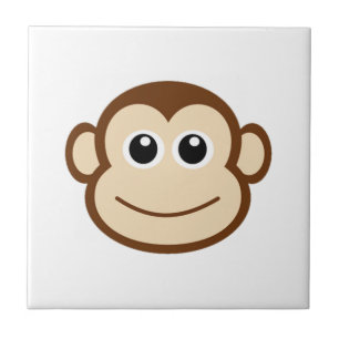 Monkey Cartoon Tile