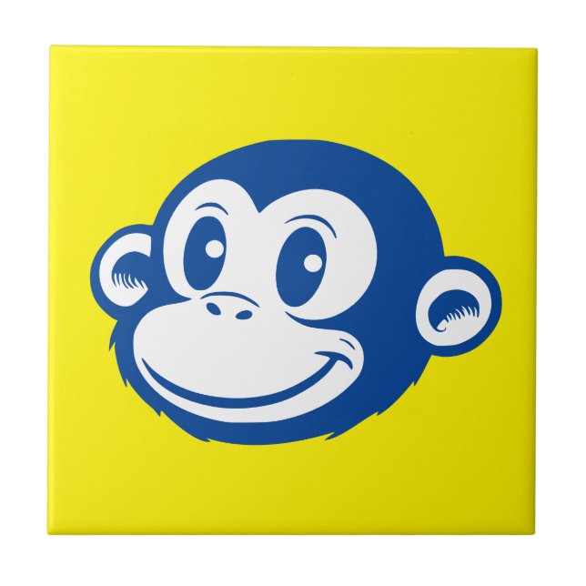 Monkey Ceramic Tile (Front)