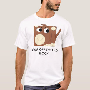 monkey, CHIMP OFF THE OLD BLOCK T-Shirt
