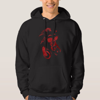 Monkey Chimp With Sunglasses And Headphones 5 Hoodie
