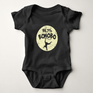 Monkey Chimpanzee Bonobo DNA Baby Bodysuit