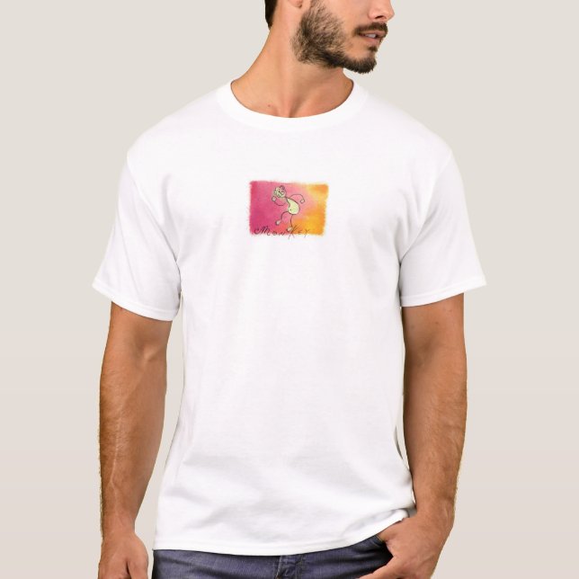 Monkey - Chinese Sign T-Shirt (Front)