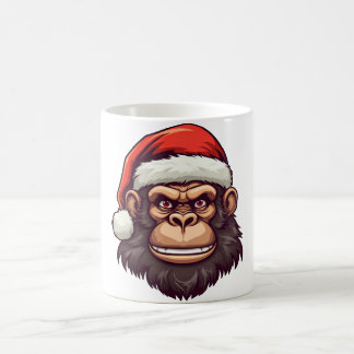 Monkey Christmas Coffee Mug
