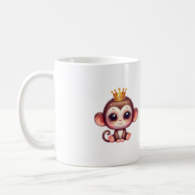 monkey coffee mug (Left)
