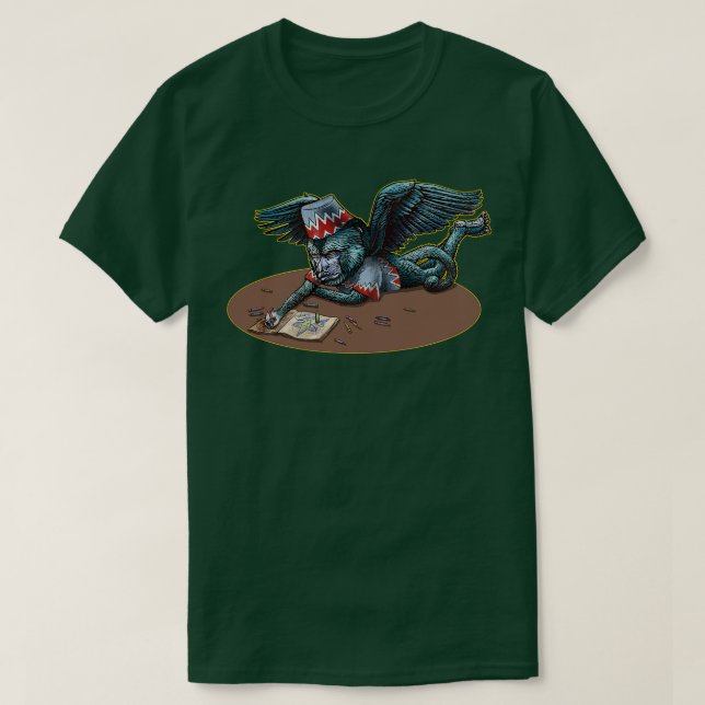 Monkey Colour T-Shirt (Design Front)