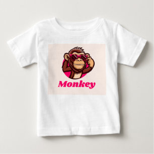 monkey cool baby t shirt