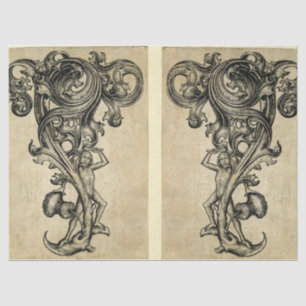 Monkey Corbel Junk Journal Element Sheet