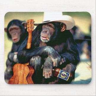 Monkey_Cowboy Mouse Pad