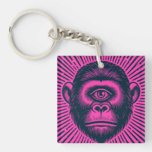Monkey Cult Key Ring