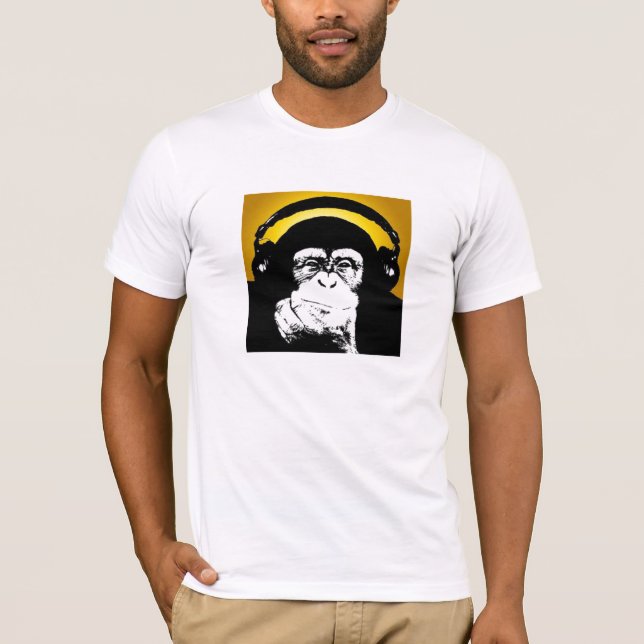 Monkey Dj 2 T-Shirt (Front)