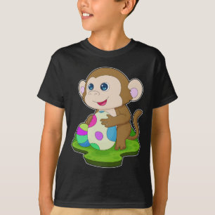Monkey Easter Easter eggs T-Shirt