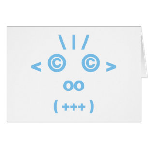 Monkey Face (Blue)