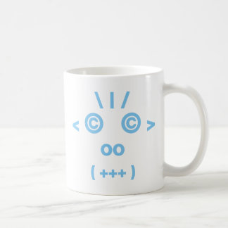 Monkey Face (Blue) Coffee Mug