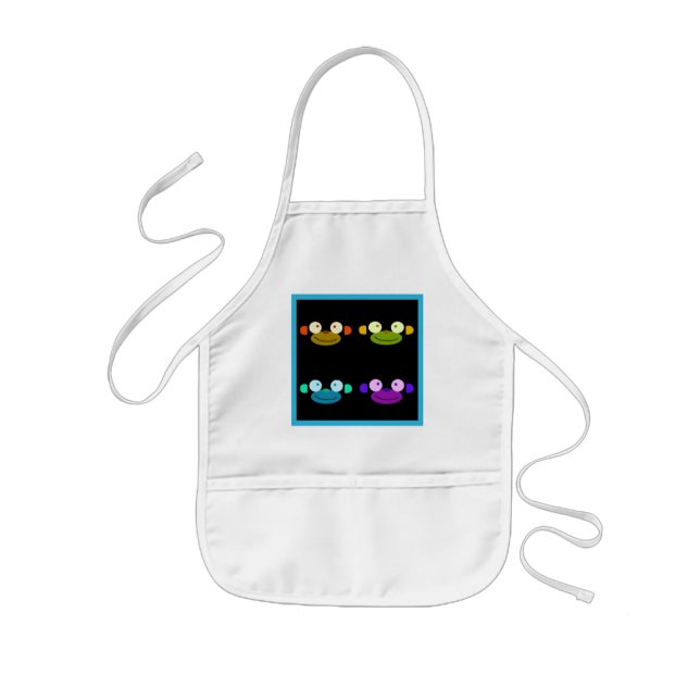 Monkey Face! Kids Apron (Front)
