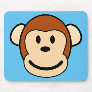 Monkey Face Mousepad