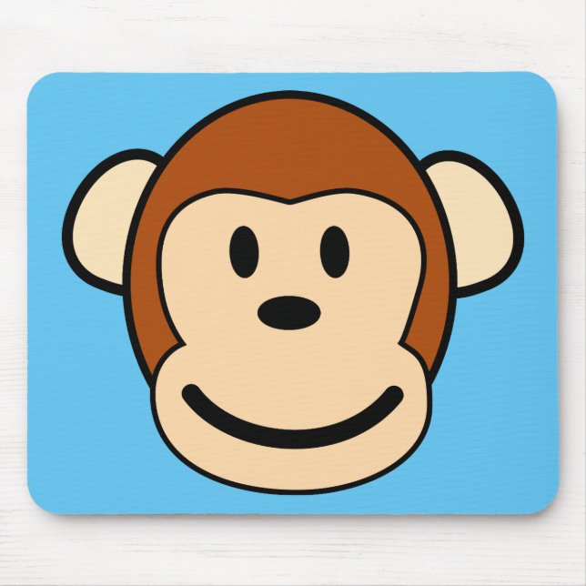 Monkey Face Mousepad (Front)