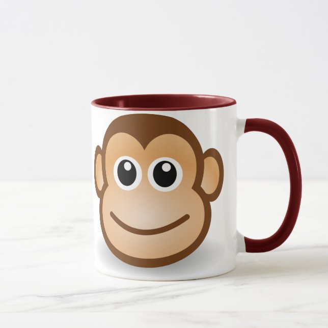 Monkey Face mug (Right)