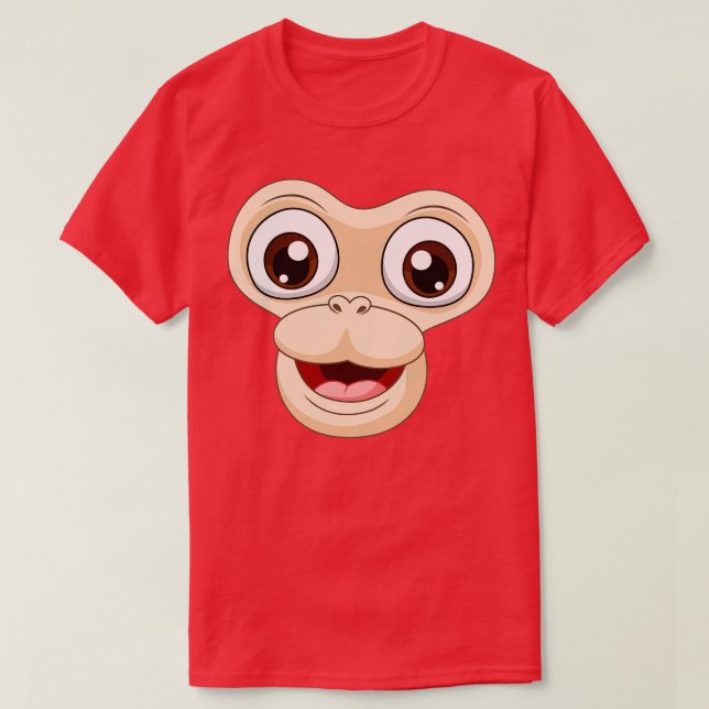 Monkey Face T-Shirt (Design Front)
