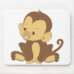 Monkey Feet Mouse Pad