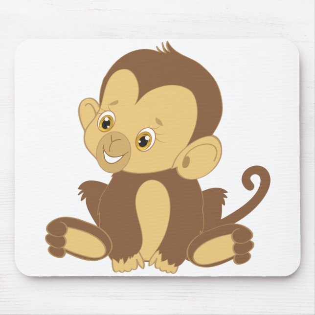 Monkey Feet Mouse Pad (Front)