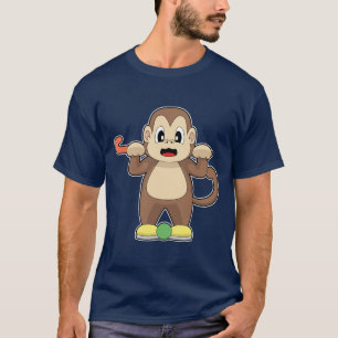 Monkey Field hockey Field hockey stick T-Shirt