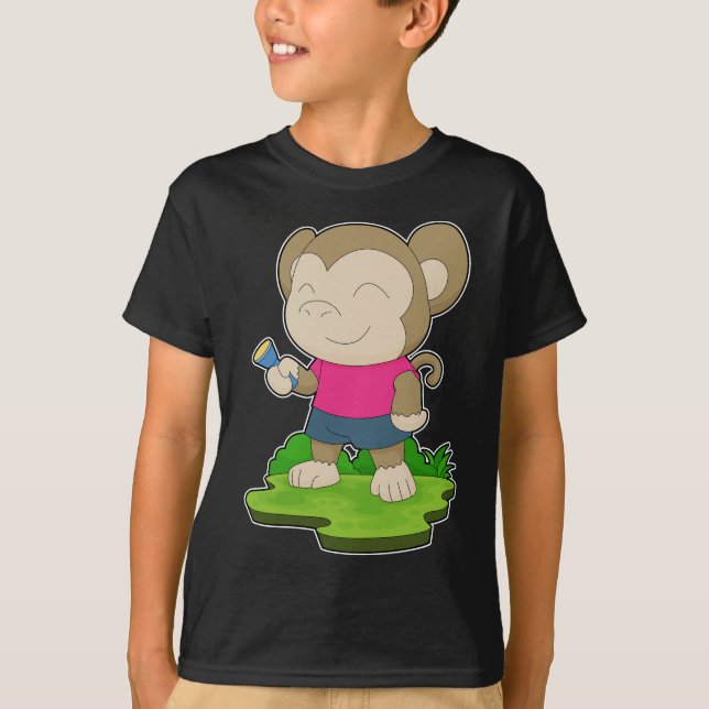 Monkey Flashlight T-Shirt (Front)