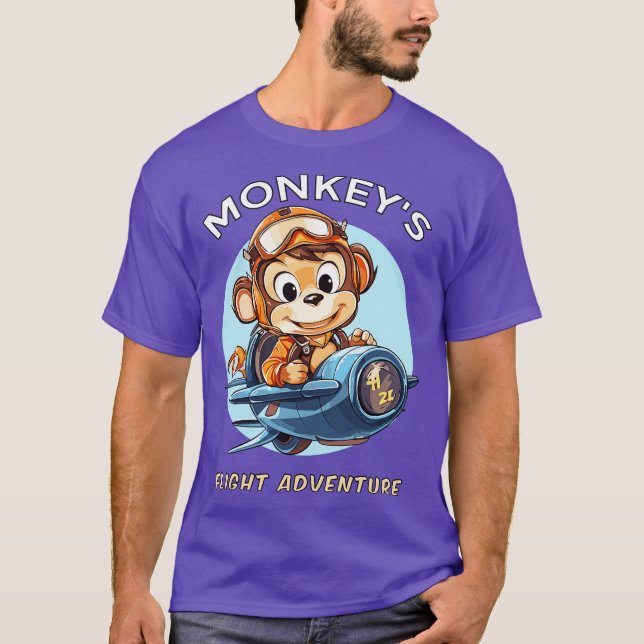 Monkey Flight Adventure T-Shirt (Front)
