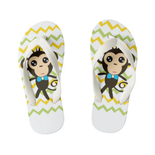 monkey, Flip Flops, Kids Kid's Thongs